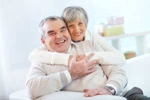 Senior Couple After Dental Checkup
